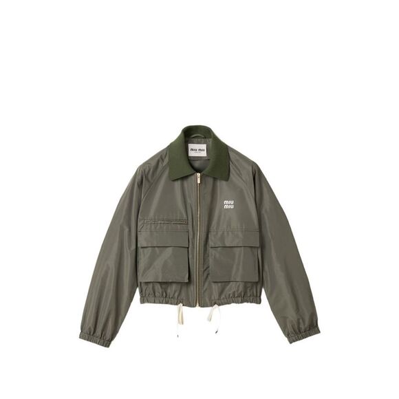 MIU MIU Jackets & Blazers - Miu Miu Women Zipped Blouson Jacket